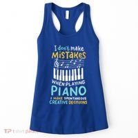 Piano Player Pianist Music Keyboard Gift Women's Tank Top thumb 0