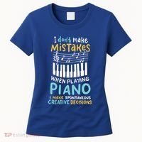 Piano Player Pianist Music Keyboard Gift Women's T-Shirt thumb 0
