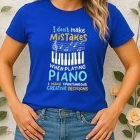 Piano Player Pianist Music Keyboard Gift Women's T-Shirt thumb 2