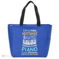 Piano Player Pianist Music Keyboard Gift Tote Bag thumb 0