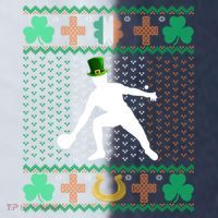 Ping Pong Player St Patrick's Day Ugly Holiday Table Tennis Meaningful Gift Sport-Tek Competitor United Soccer Jersey thumb 4