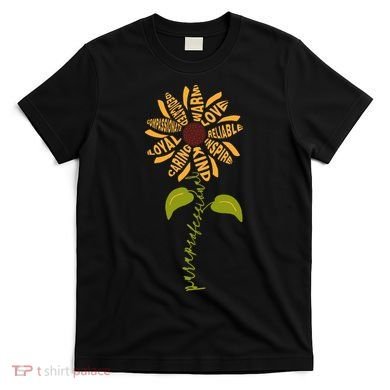 Para professional Paraeducator Teacher Sunflower T-Shirt