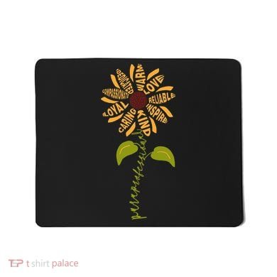 Para professional Paraeducator Teacher Sunflower Mousepad