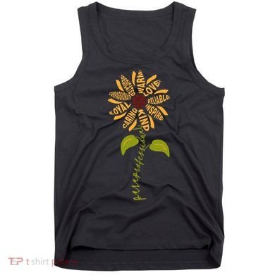 Para professional Paraeducator Teacher Sunflower Tank Top