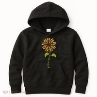 Para professional Paraeducator Teacher Sunflower Kids Hoodie thumb 0
