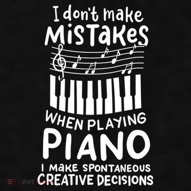 Piano Player Pianist Music Keyboard Gift Ladies PosiCharge Tri-Blend Wicking Tank