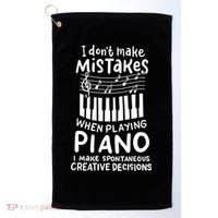 Piano Player Pianist Music Keyboard Gift Golf Towel thumb 0
