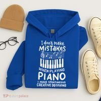 Piano Player Pianist Music Keyboard Gift Hoodie thumb 4