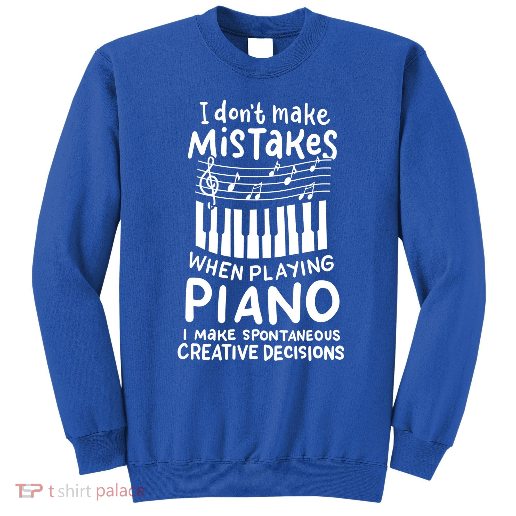 Piano Player Pianist Music Keyboard Gift Sweatshirt