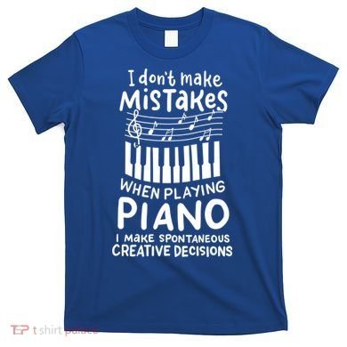Piano Player Pianist Music Keyboard Gift T-Shirt