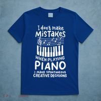 Piano Player Pianist Music Keyboard Gift T-Shirt thumb 5
