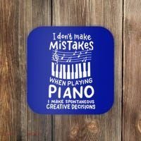 Piano Player Pianist Music Keyboard Gift Coaster thumb 0