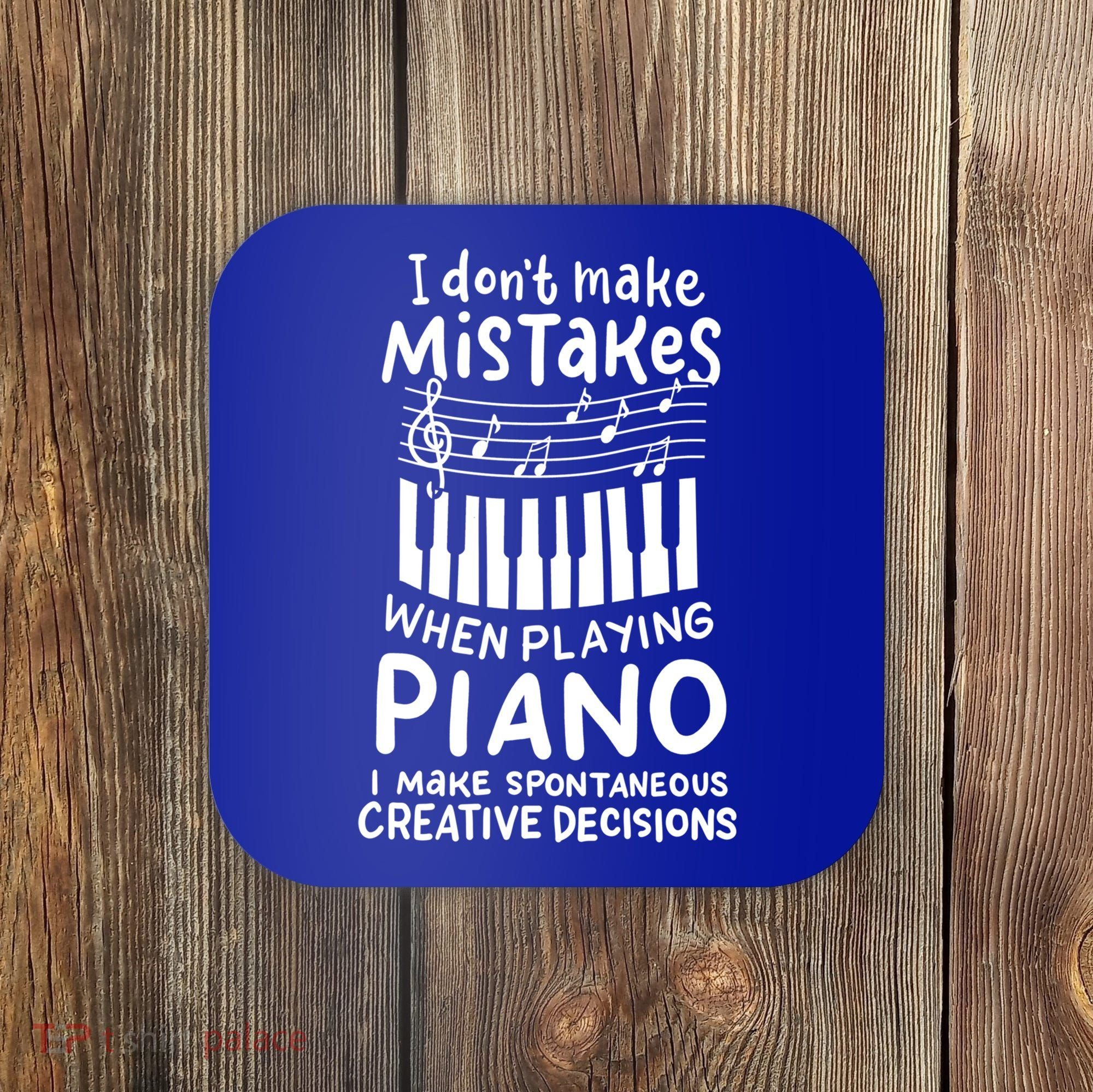 Piano Player Pianist Music Keyboard Gift Coaster