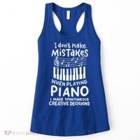 Piano Player Pianist Music Keyboard Gift Women's Tank Top thumb 0