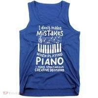 Piano Player Pianist Music Keyboard Gift Tank Top thumb 0