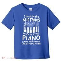 Piano Player Pianist Music Keyboard Gift Toddler T-Shirt thumb 0
