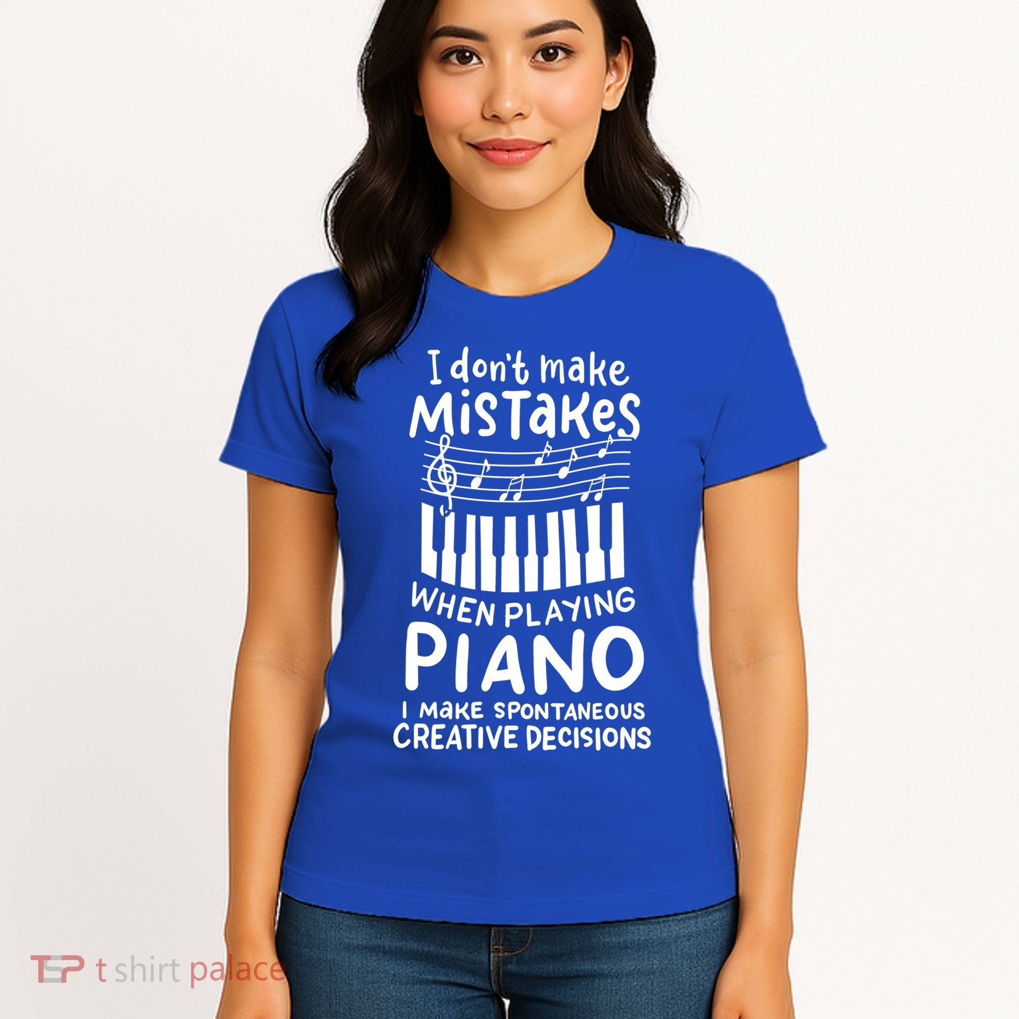 Piano Player Pianist Music Keyboard Gift Women's T-Shirt