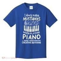 Piano Player Pianist Music Keyboard Gift Kids T-Shirt thumb 0