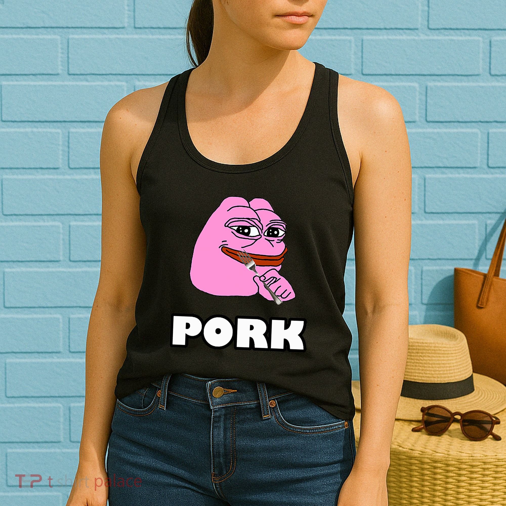 Pork Pepe Pond0x Pondx Pondcoin Pndc Crypto Pauly0x Pond Women's Tank Top