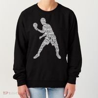 Ping Pong Player Table Tennis Cute Gift Women's Sweatshirt thumb 0
