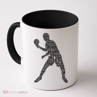 Ping Pong Player Table Tennis Cute Gift Coffee Mug