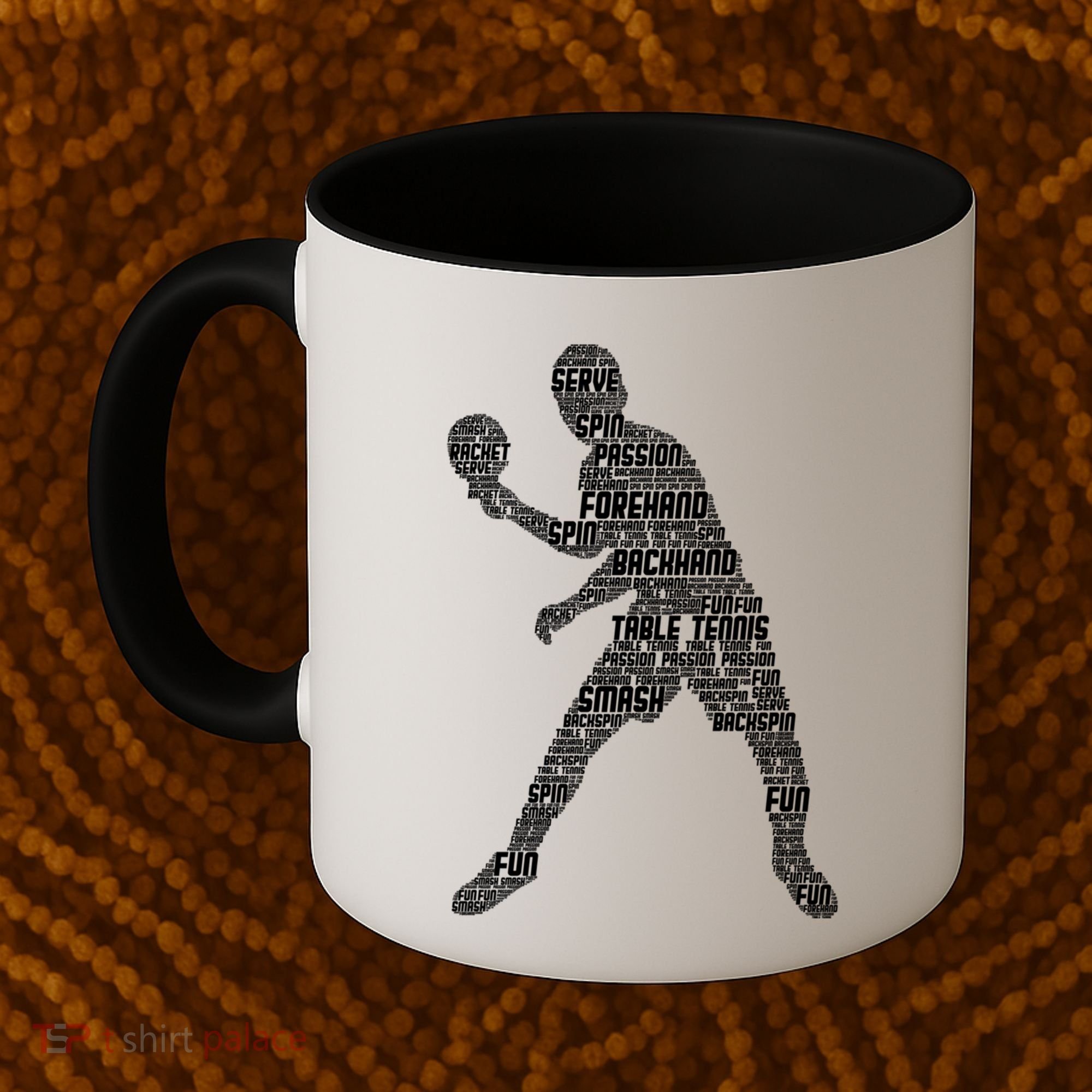Ping Pong Player Table Tennis Cute Gift Coffee Mug