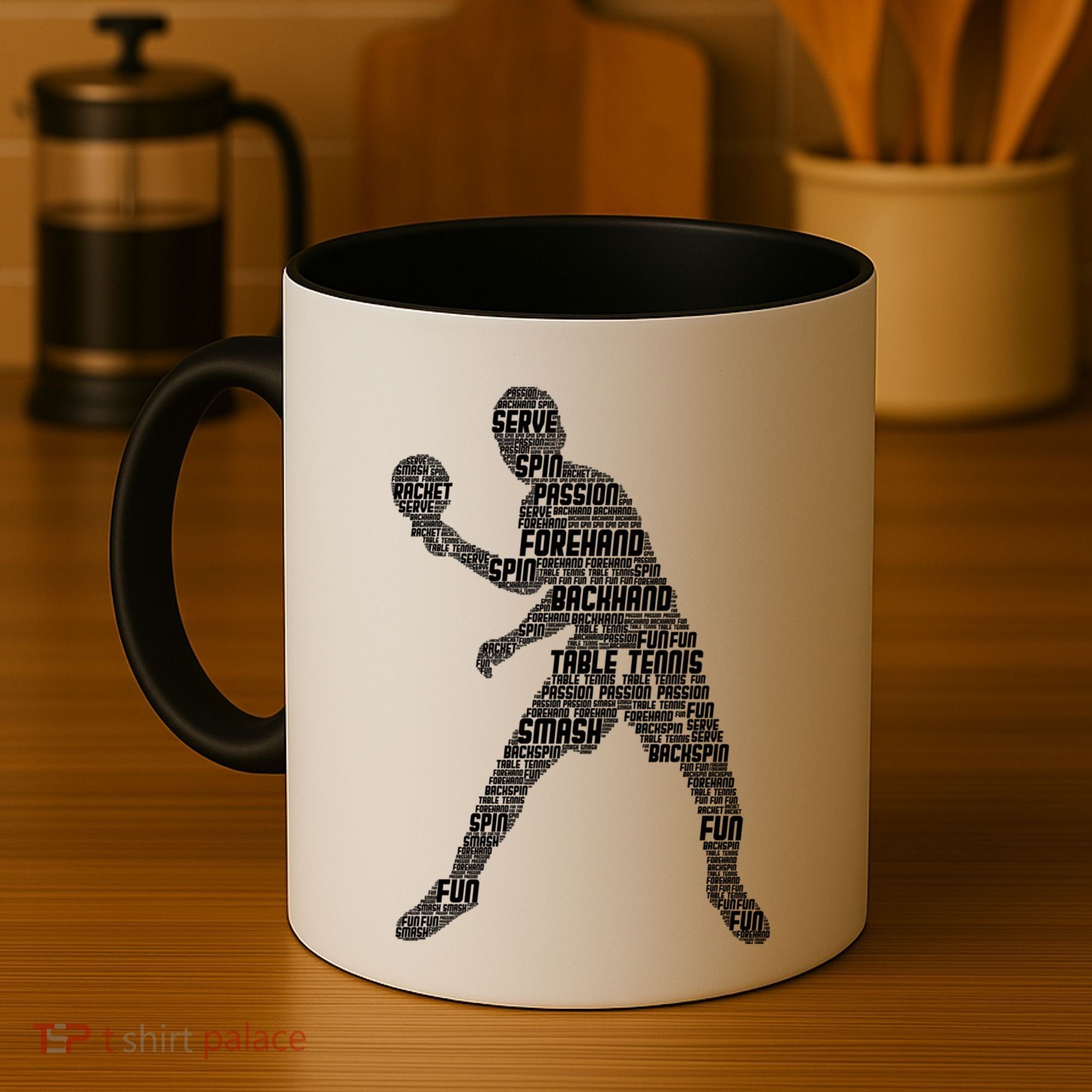 Ping Pong Player Table Tennis Cute Gift Coffee Mug