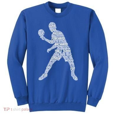 Ping Pong Player Table Tennis Cute Gift Sweatshirt