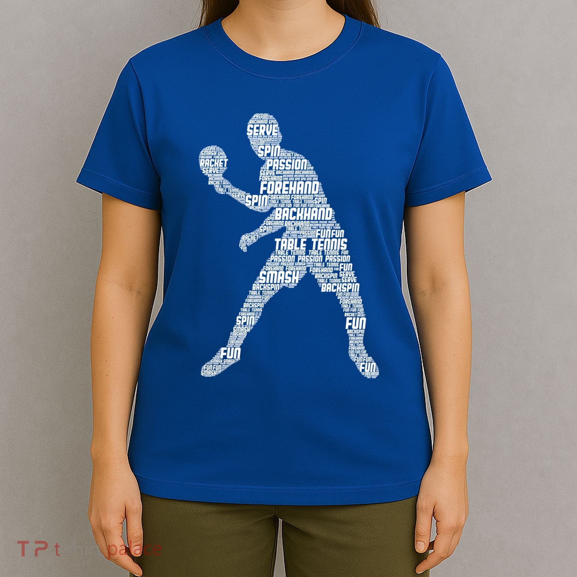 Ping Pong Player Table Tennis Cute Gift T-Shirt