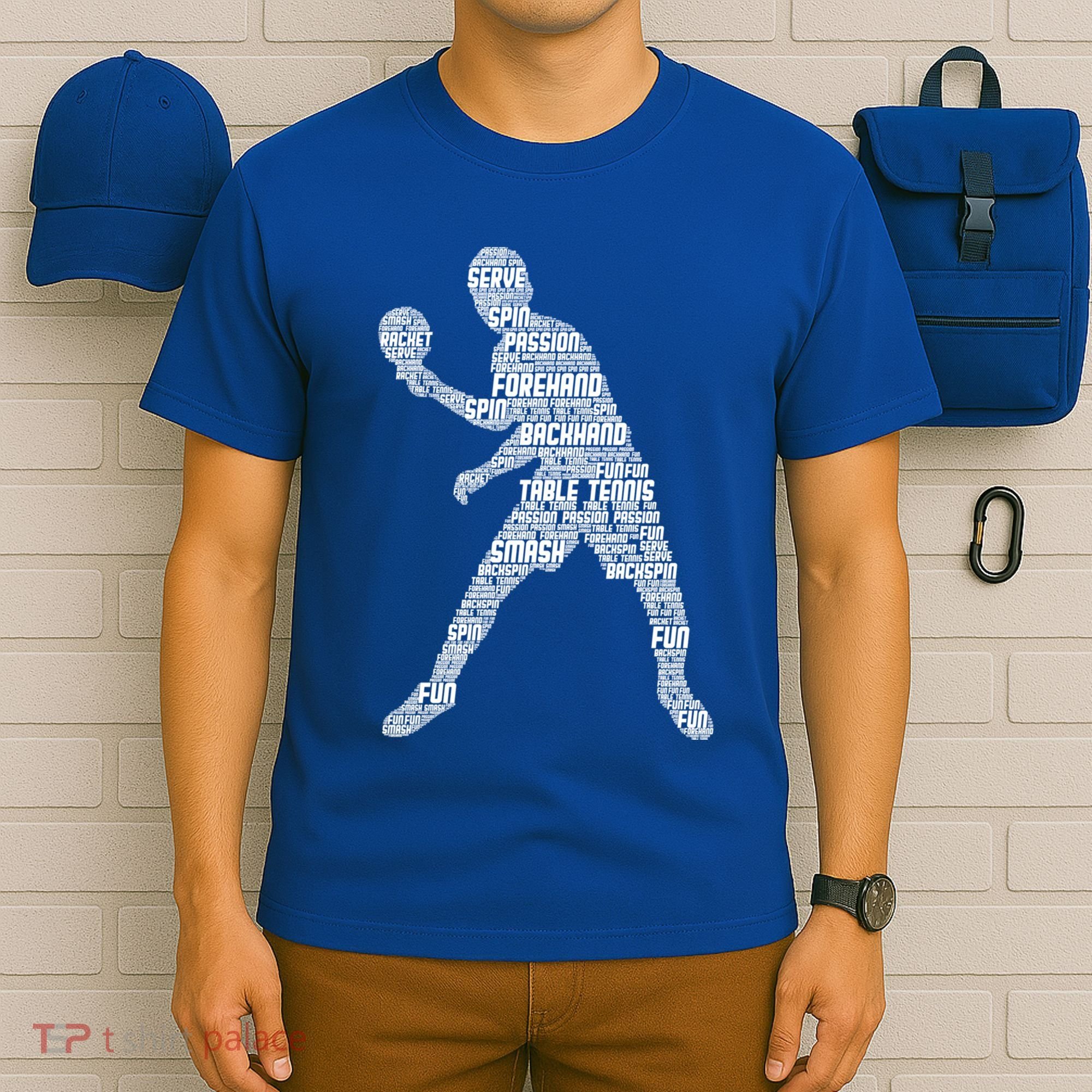 Ping Pong Player Table Tennis Cute Gift T-Shirt