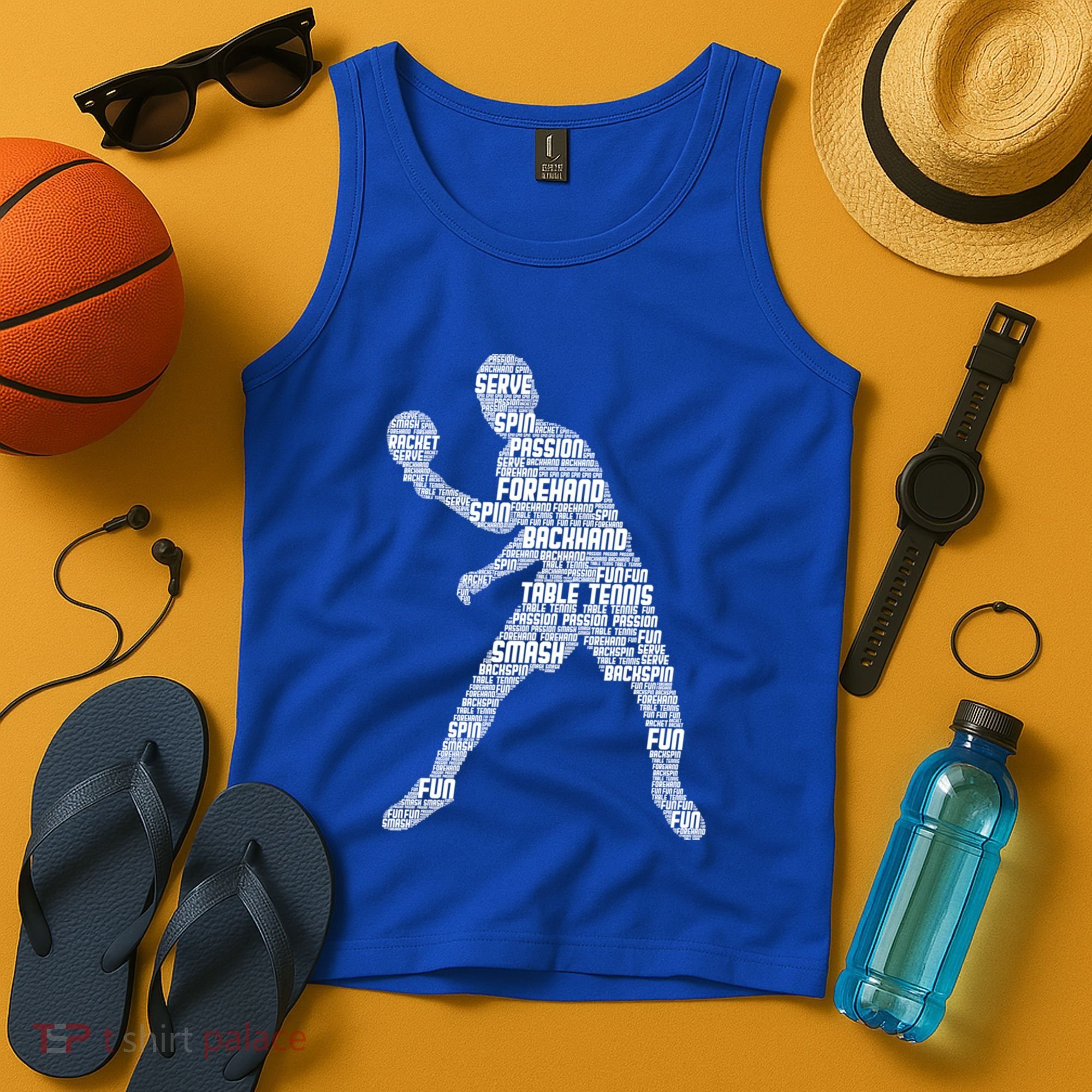 Ping Pong Player Table Tennis Cute Gift Tank Top