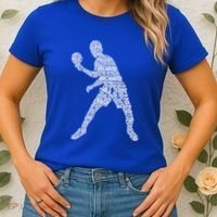Ping Pong Player Table Tennis Cute Gift Women's T-Shirt thumb 2