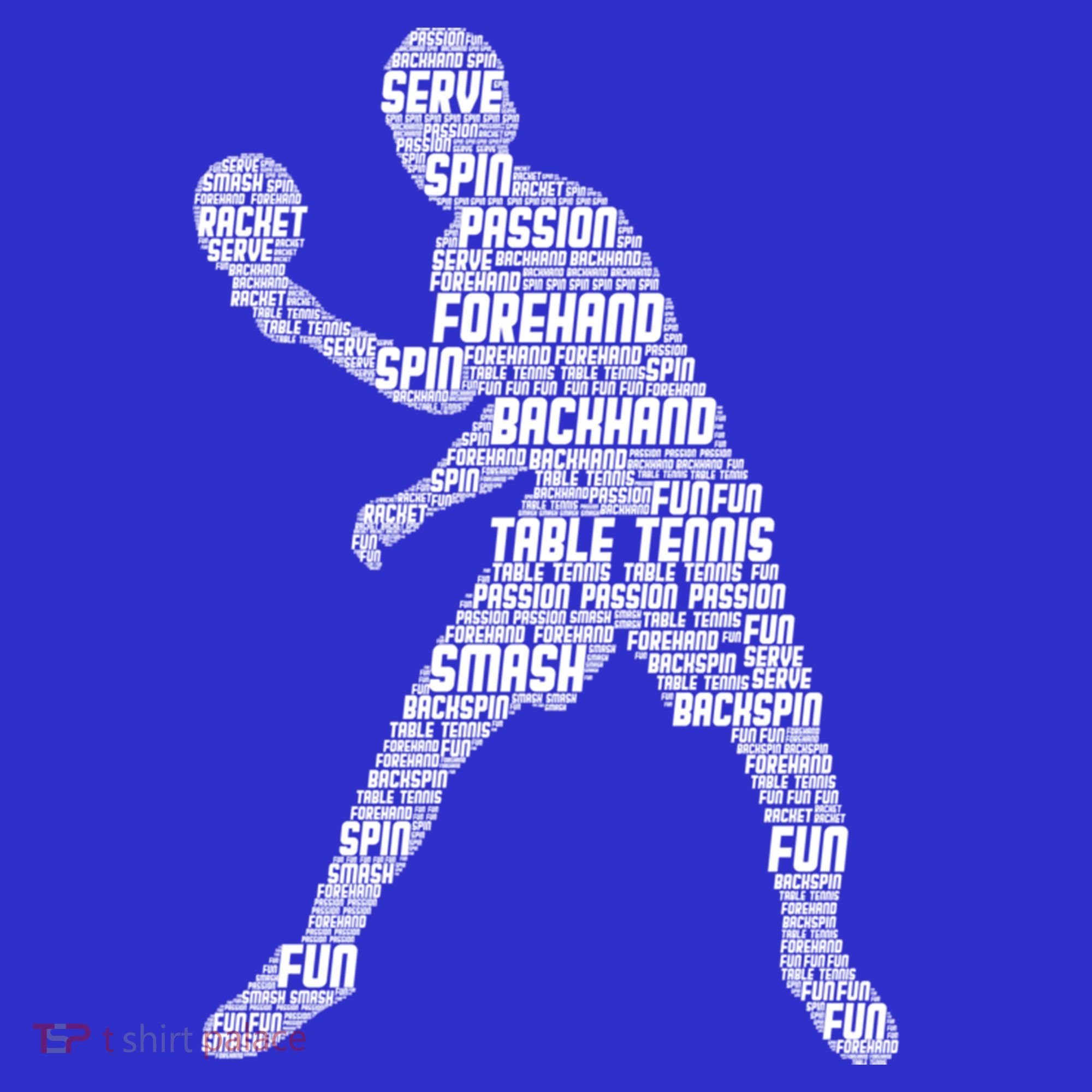 Ping Pong Player Table Tennis Cute Gift Women's T-Shirt
