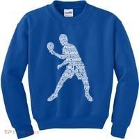 Ping Pong Player Table Tennis Cute Gift Kids Sweatshirt thumb 0