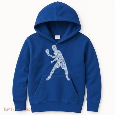 Ping Pong Player Table Tennis Cute Gift Kids Hoodie