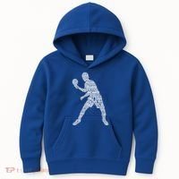 Ping Pong Player Table Tennis Cute Gift Kids Hoodie thumb 0