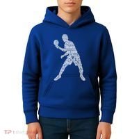 Ping Pong Player Table Tennis Cute Gift Kids Hoodie thumb 4