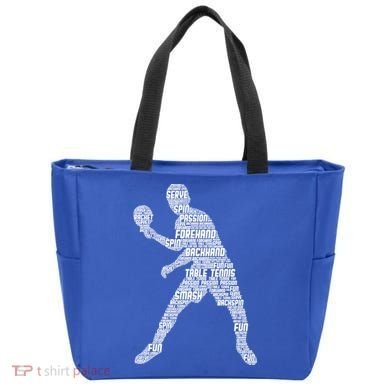 Ping Pong Player Table Tennis Cute Gift Tote Bag
