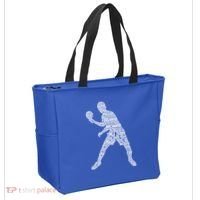 Ping Pong Player Table Tennis Cute Gift Tote Bag thumb 2