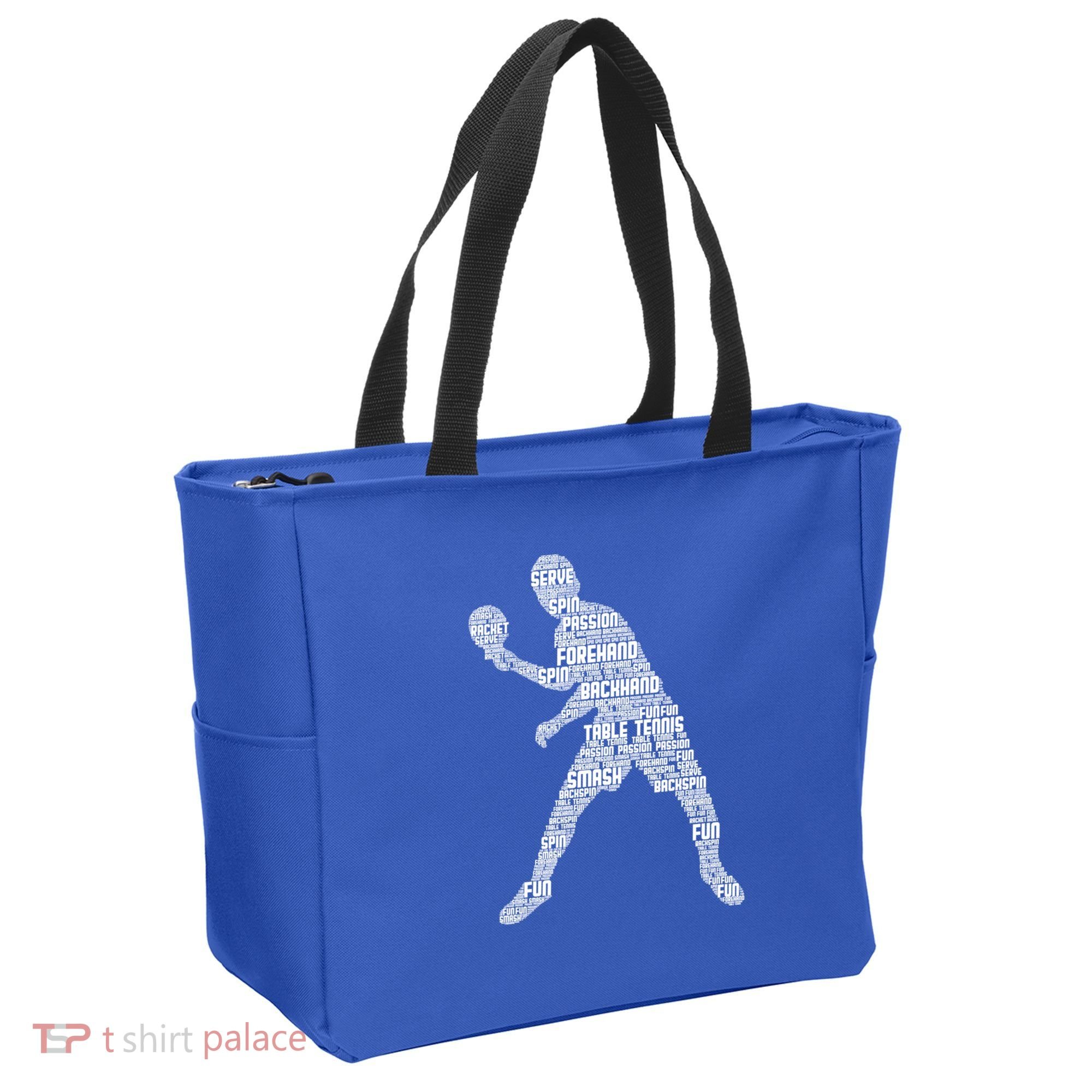 Ping Pong Player Table Tennis Cute Gift Tote Bag