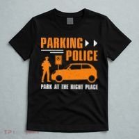 Parking Police Park At The Right Place T-Shirt thumb 5