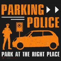 Parking Police Park At The Right Place Women's Hoodie thumb 2