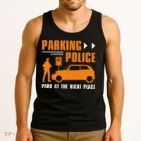 Parking Police Park At The Right Place Tank Top thumb 3