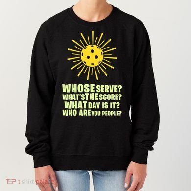 PickleBall Player Funny sport  gif for fan Women's Sweatshirt
