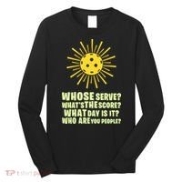 PickleBall Player Funny sport  gif for fan Long Sleeve Shirt thumb 0