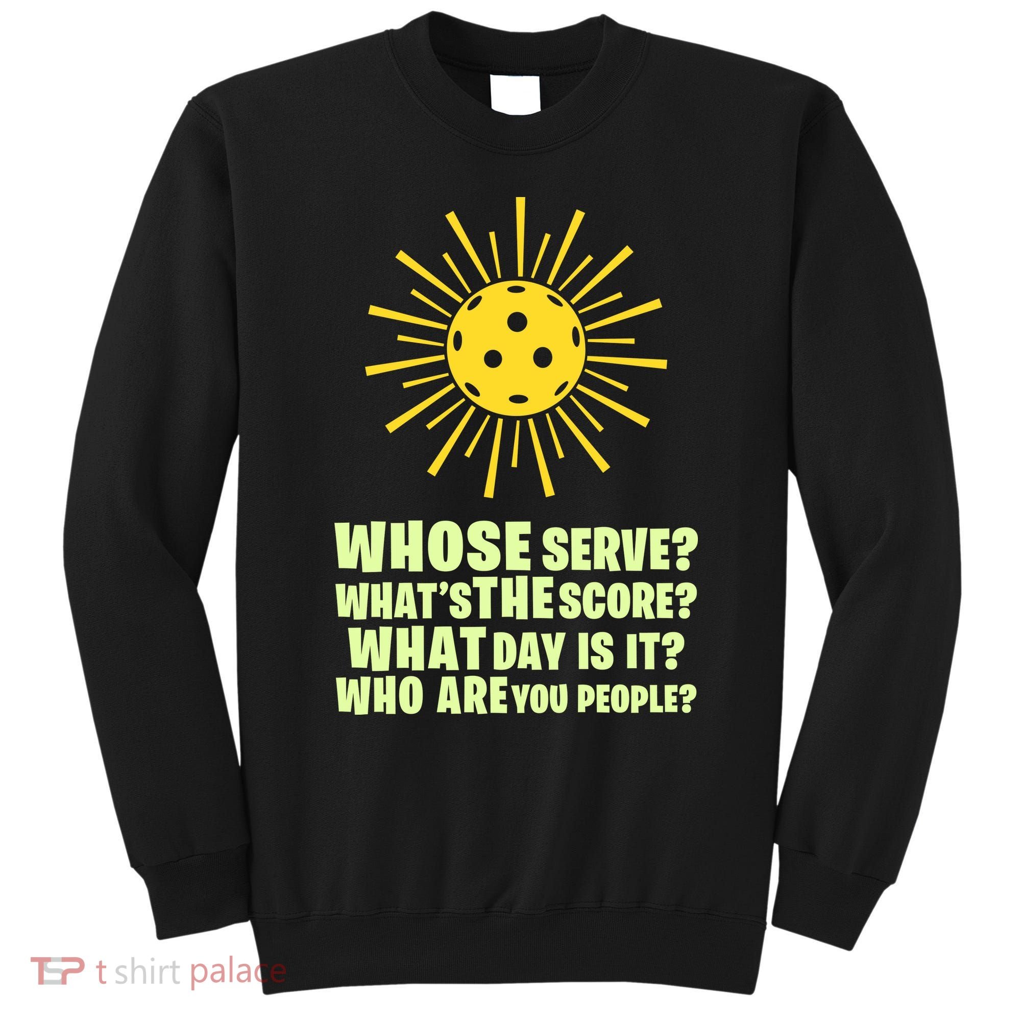 PickleBall Player Funny sport  gif for fan Sweatshirt