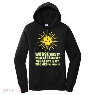 PickleBall Player Funny sport  gif for fan Women's Hoodie