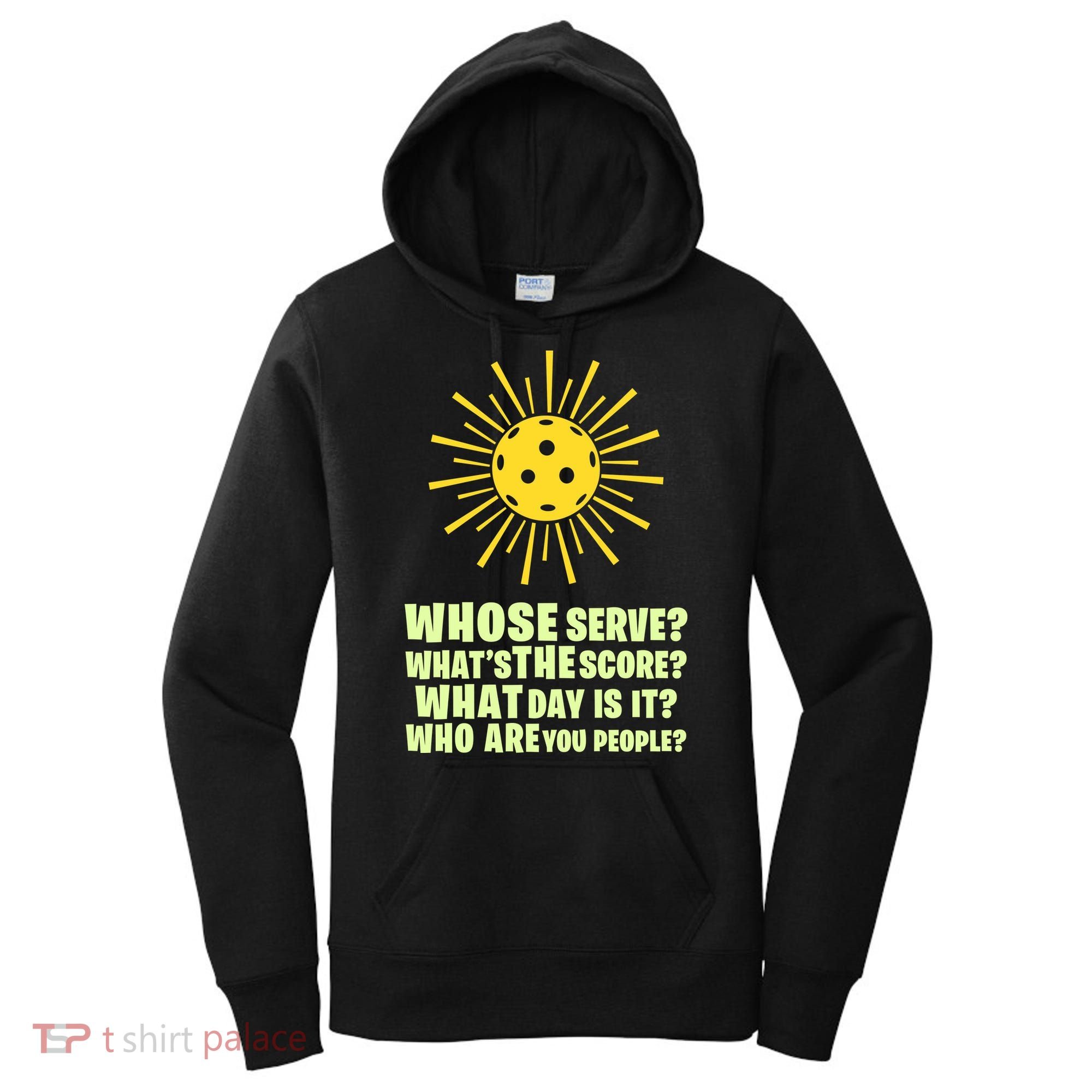 PickleBall Player Funny sport  gif for fan Women's Hoodie