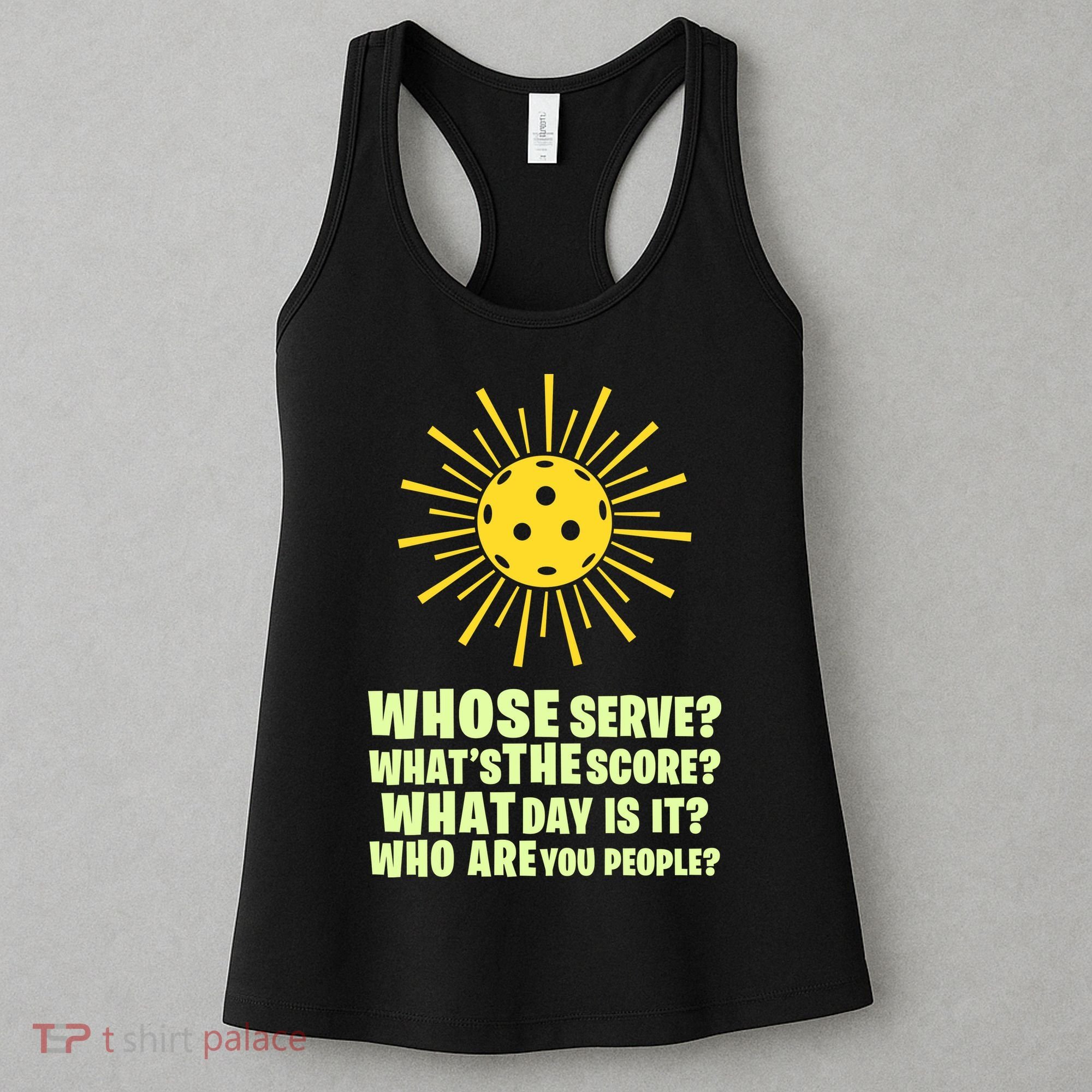 PickleBall Player Funny sport  gif for fan Women's Tank Top
