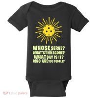 PickleBall Player Funny sport  gif for fan Baby Bodysuit thumb 0